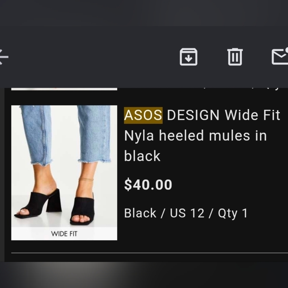 Asos Nyla Mule